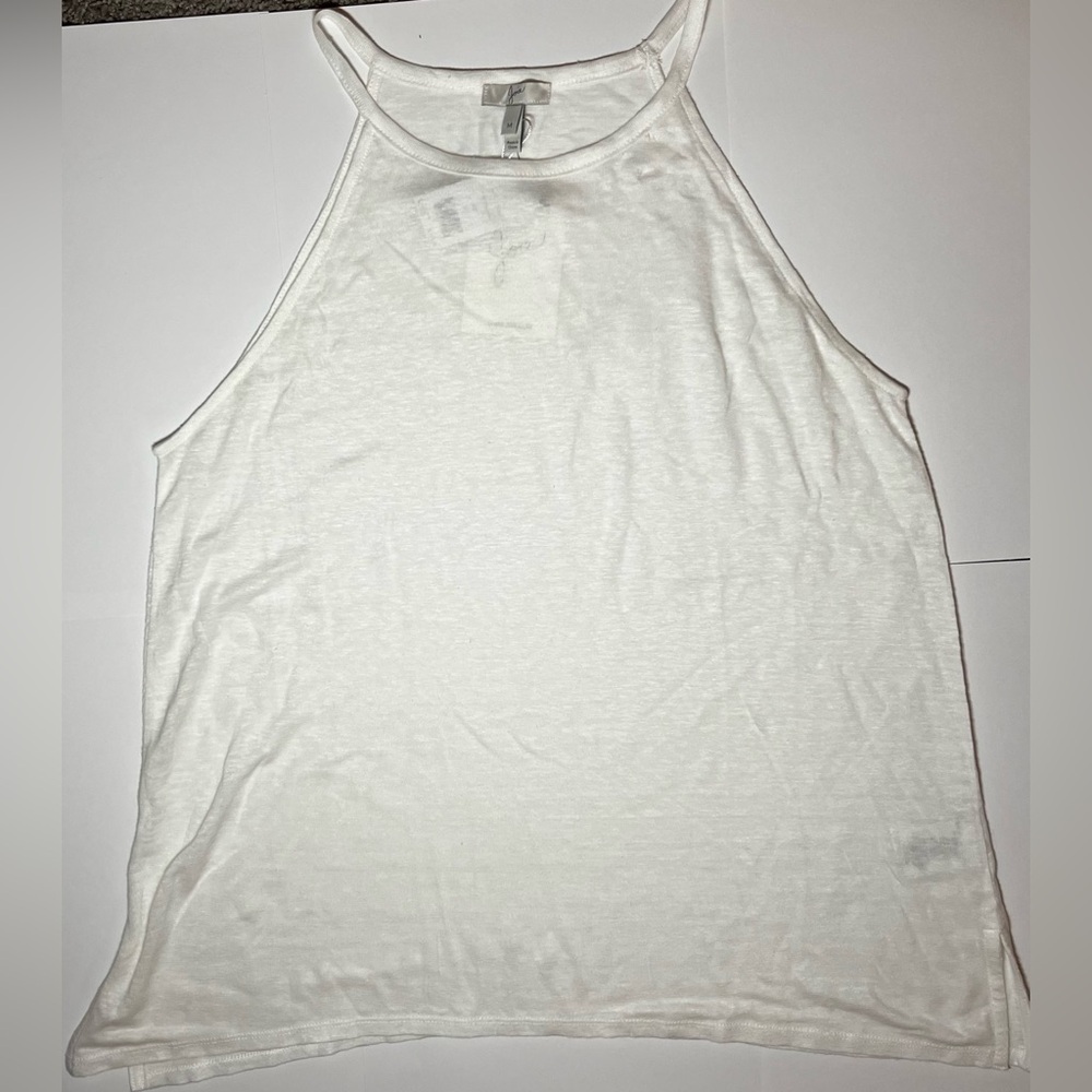 Joie White Halter Tank Top Women’s Medium